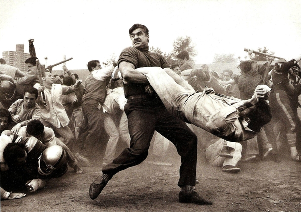 Ever been so mad you hit one motherfucker with another motherfucker 187058