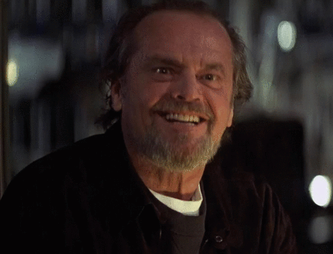 Jack nicholson nodding