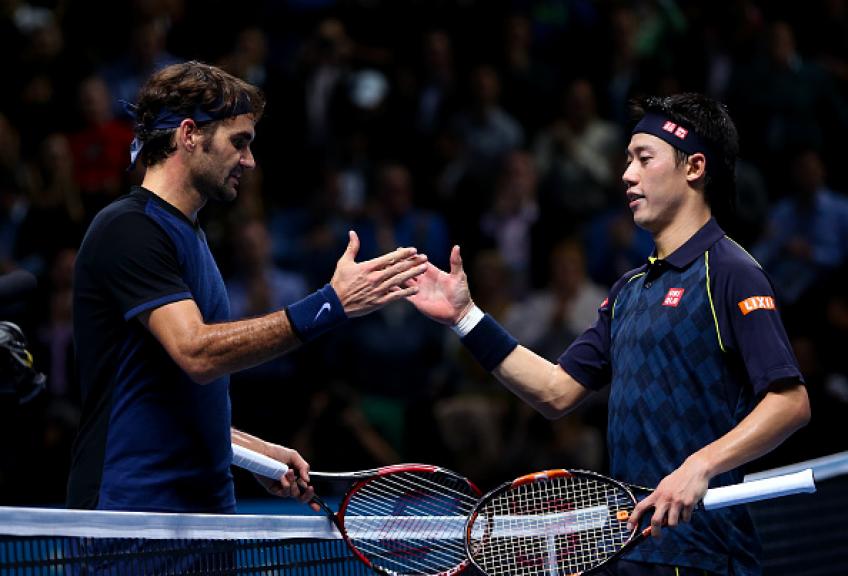 Shanghai masters friday schedule roger federer faces kei nishikori