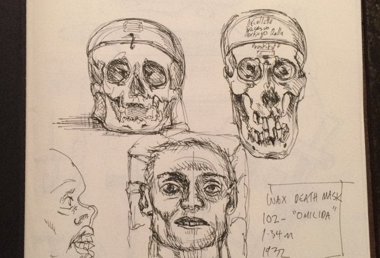 Drawings skulls
