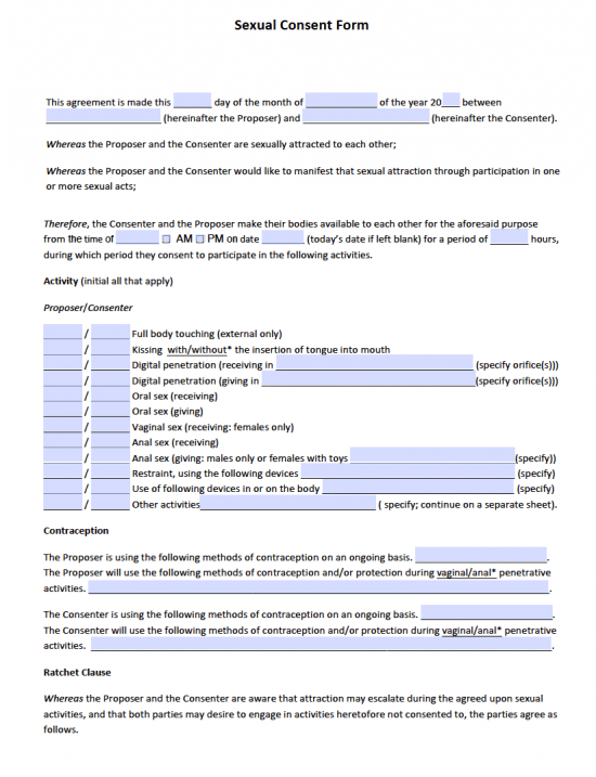 Sexual Consent Form 550x717