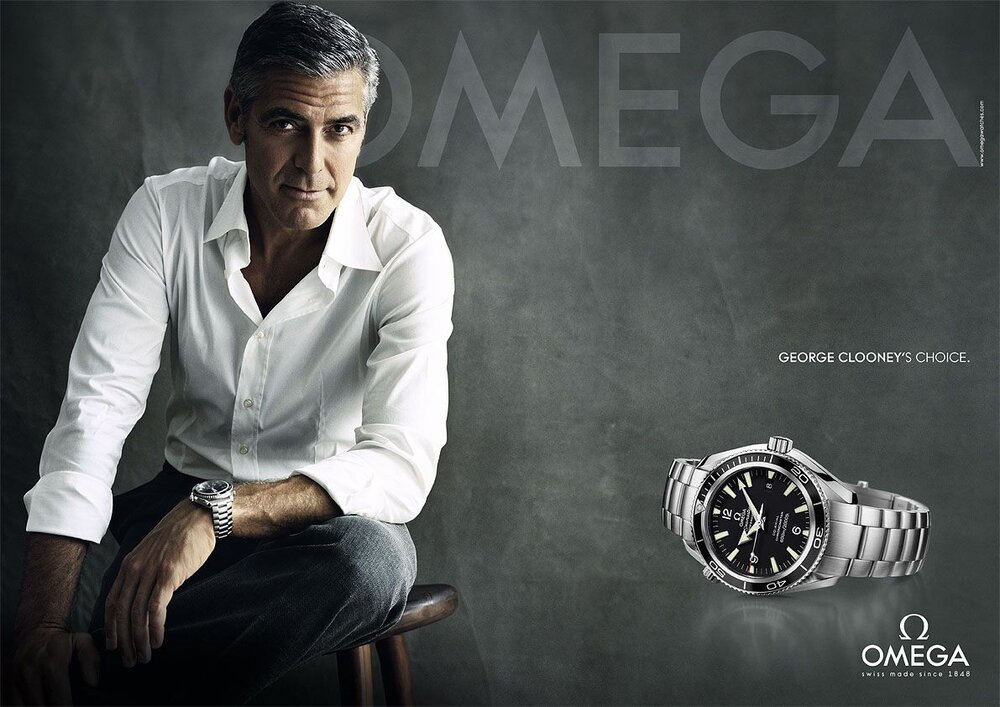 Omega watches clooney