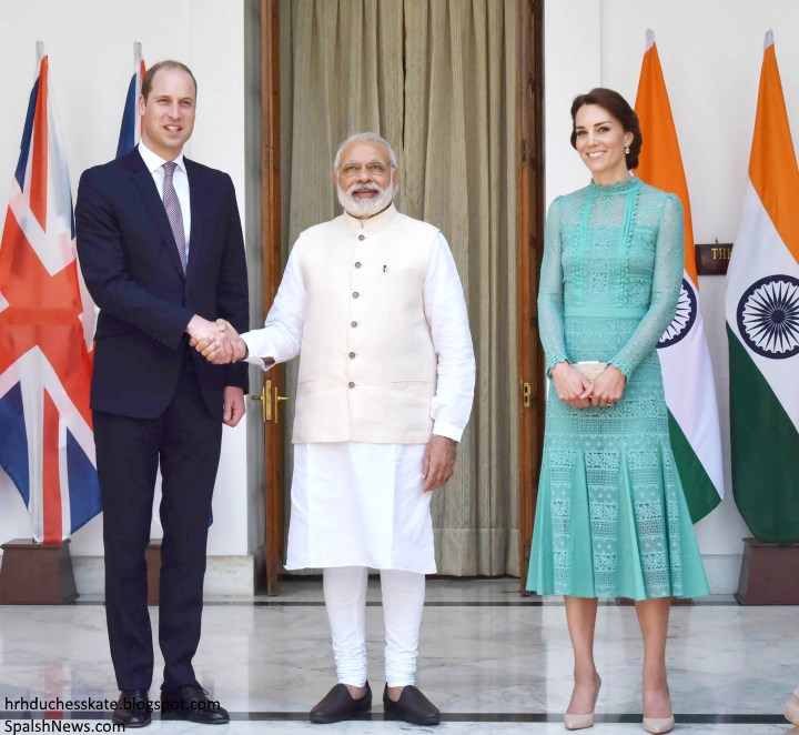 William and kate prime minister modi