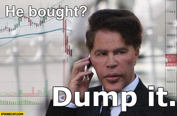Bogdanoff he bought dump it