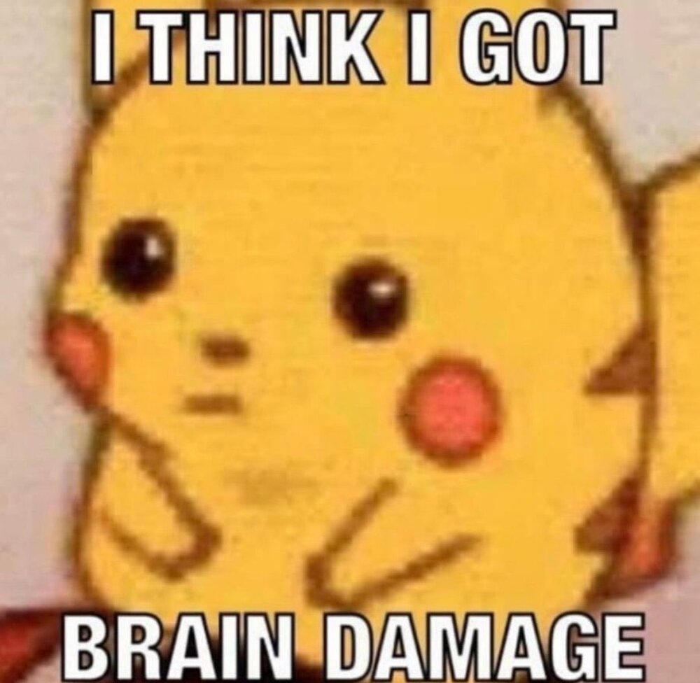 Brain damage pica