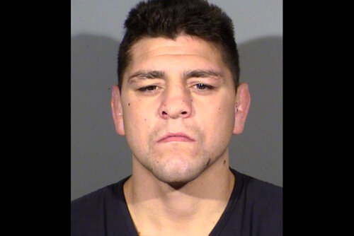 Nick diaz mug shot las vegas police