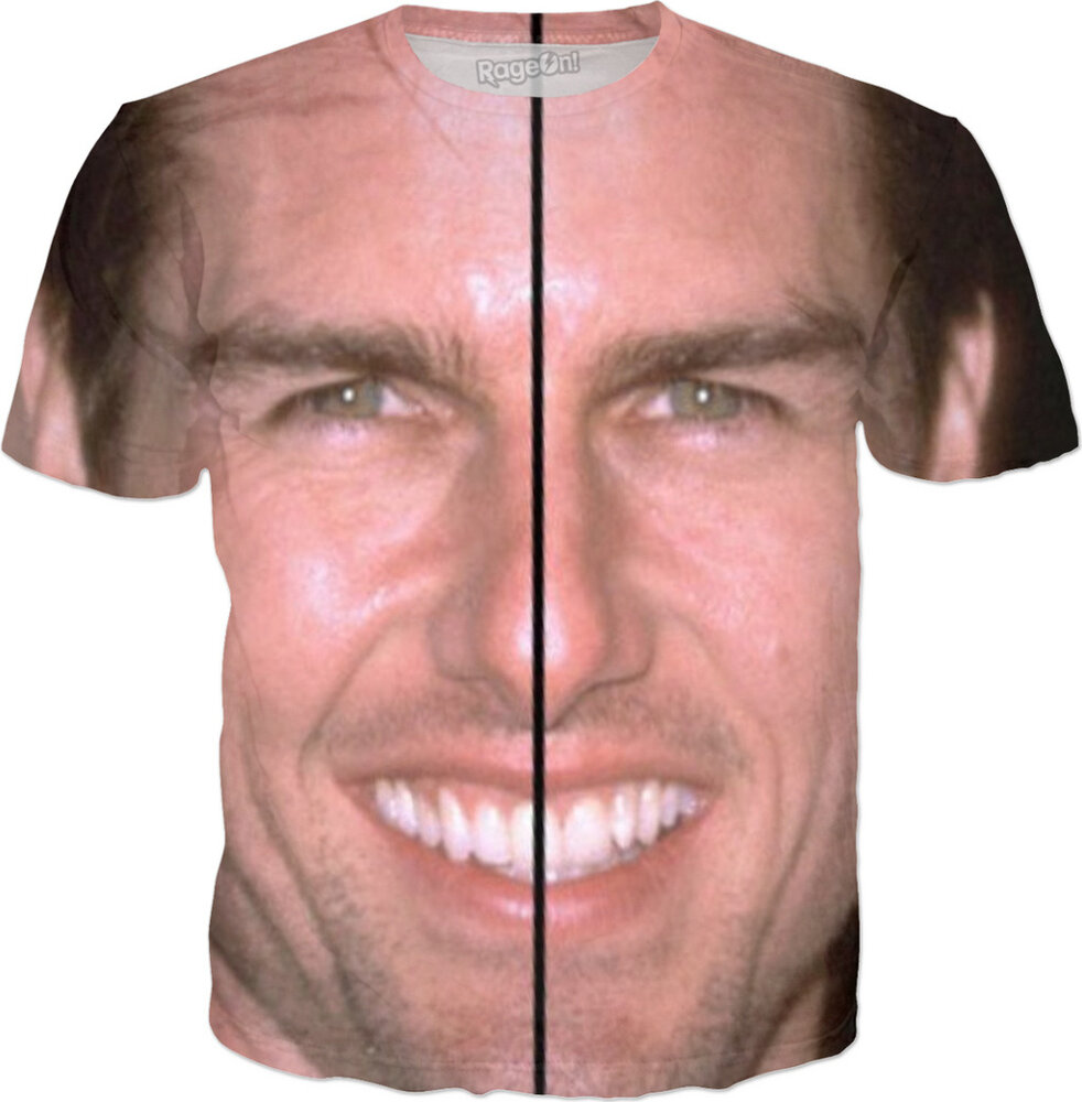 Tom Cruise tooth middle of face 1