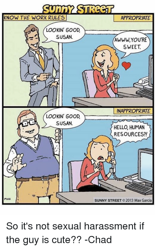 Know the work rules appropriate lookin good susan awww youre sweet 27000551