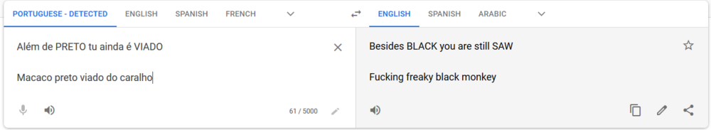 Sneaky faggot