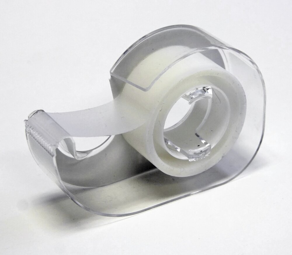 Adhesive tapes clear