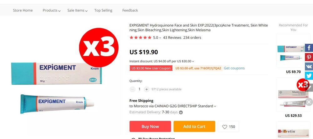 Hydroquinone