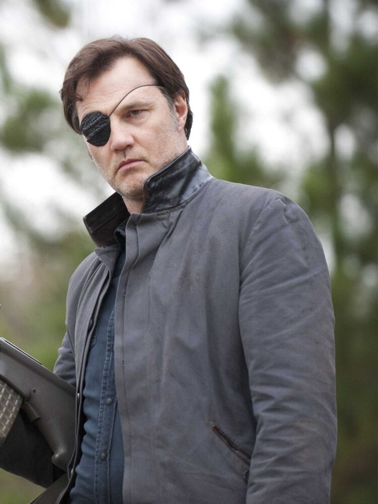 The Walking Dead David Morrissey Trench Coat