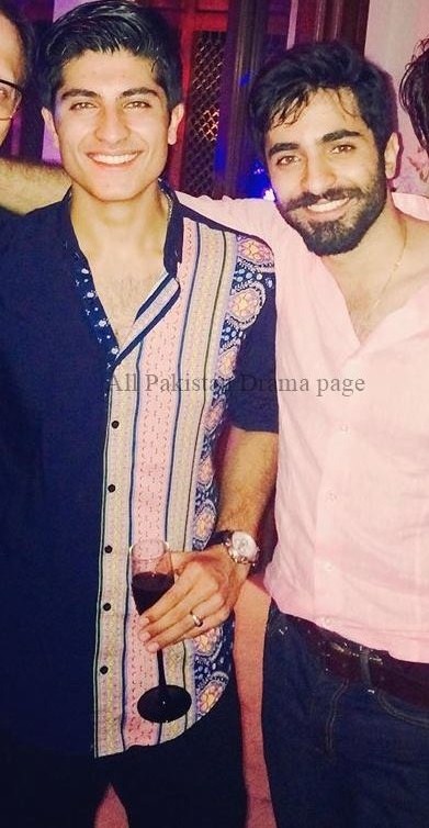 Arts and Entertainment Sheheryar Munawar Siddiqui With His Younger Brother 8007