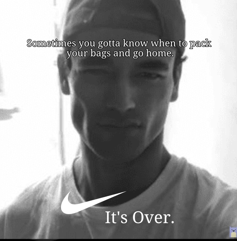 Pack your bags son