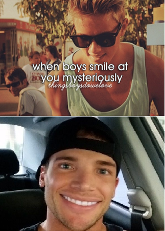 When boys smile at you mysteriously 62507