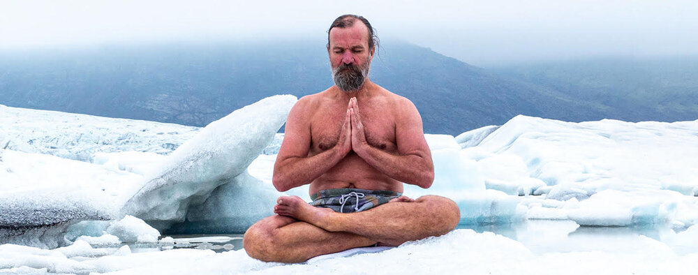 Elearning header wim hof cross legged