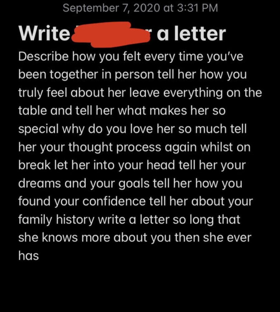 Cringe Notes Absolute cringe note I wrote I can’t believe this is how I think ...