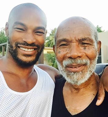 Tyson and dad