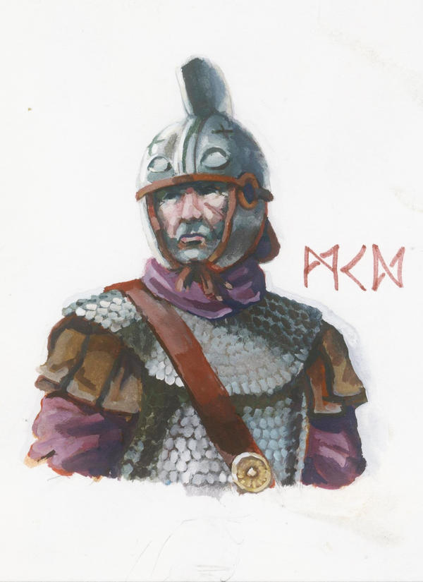 Late roman soldier bust by dewitteillustration ddcx51i fullview