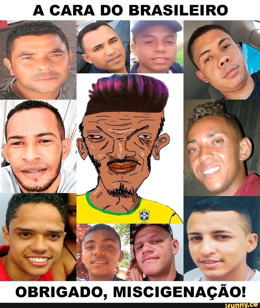 A cara brasileiro
