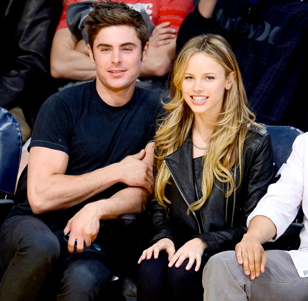 Zac Efron and Halston Sage