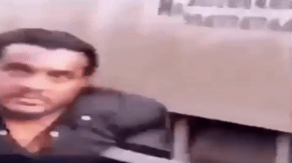 Indian guy running animated