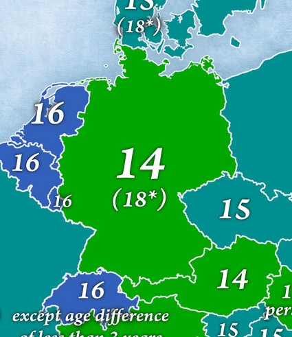 Age of consent europe1
