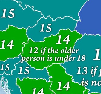 Age of consent europe2