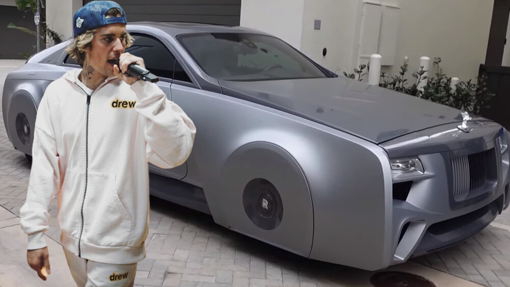 YouTuber stunned after spotting Justin Bieber Rolls Royce by West Coast Customs
