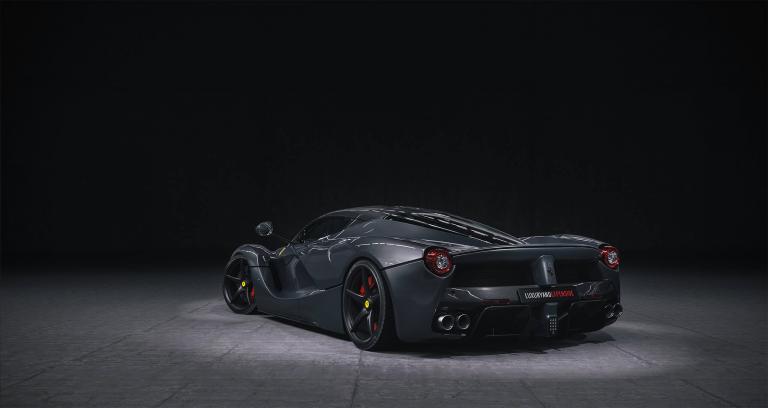 Ferrari LaFerrari Aperta highly coveted grey with 850 mobile APP44449 5