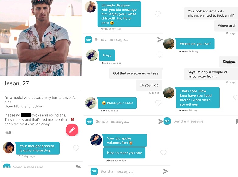 Tinder Experiment Male Model