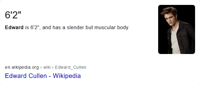 Screenshot 2021 02 07 edward cullen height   Buscar con Google