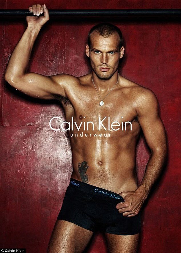 Freddie ljungberg calvin klein