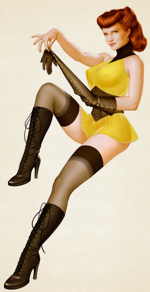 SilkSpectre pinup