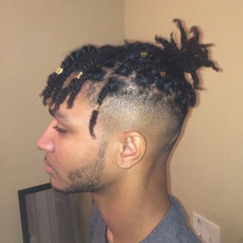 Braids for Men with Bangs