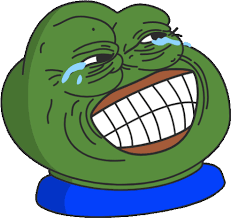 Image result for pepe laughing