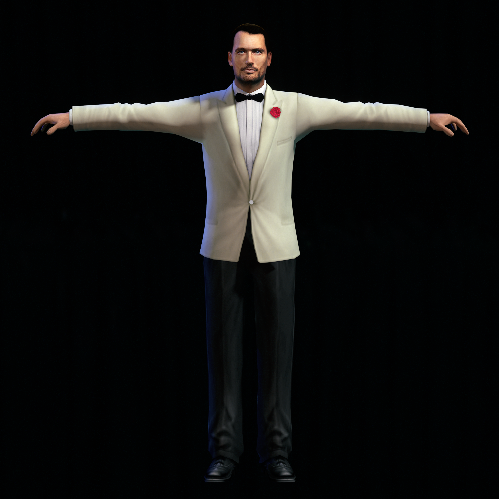 Gandy T Pose Graded