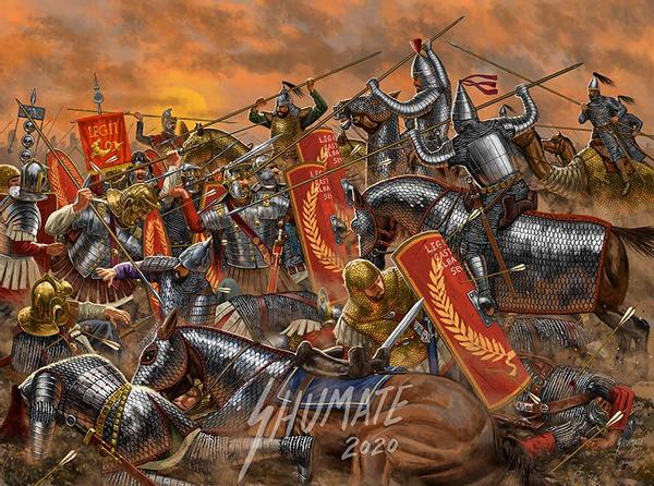 Battle of edessa 251 ad by johnnyshumate ddv2t79 