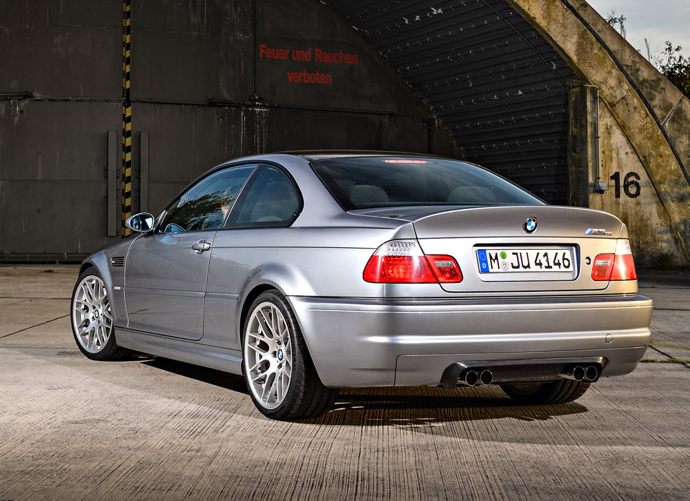 E46 M3 CSL 19x95 ET27 Rear Wheel car left rear