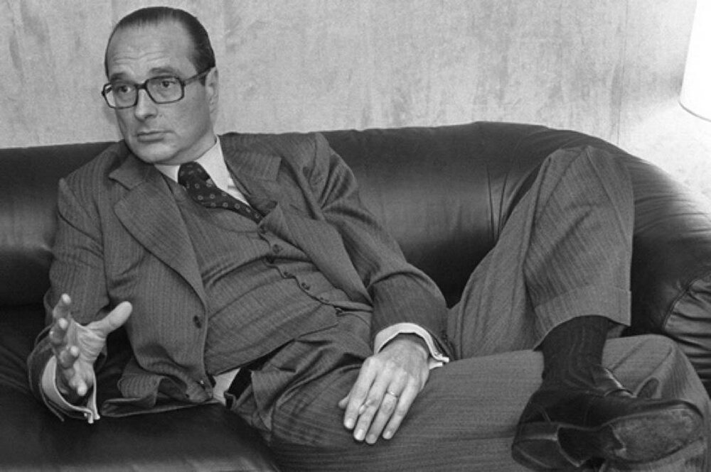 Jacques Chirac marque iconique jeunes F