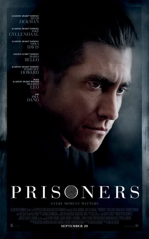 Prisoners Jake Gyllenhaal movie poster