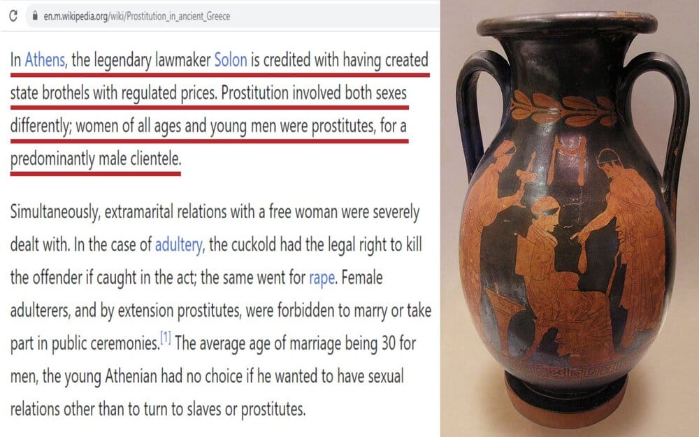 Prostitution in pagan Greece