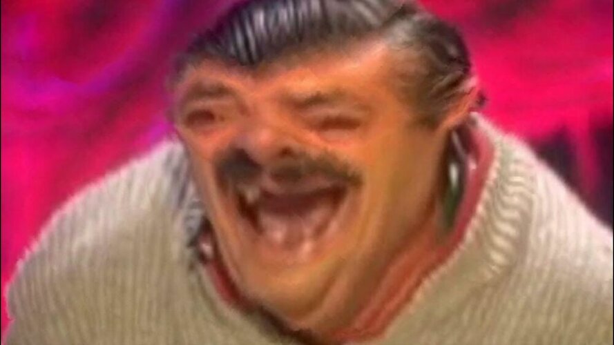 Laughing man