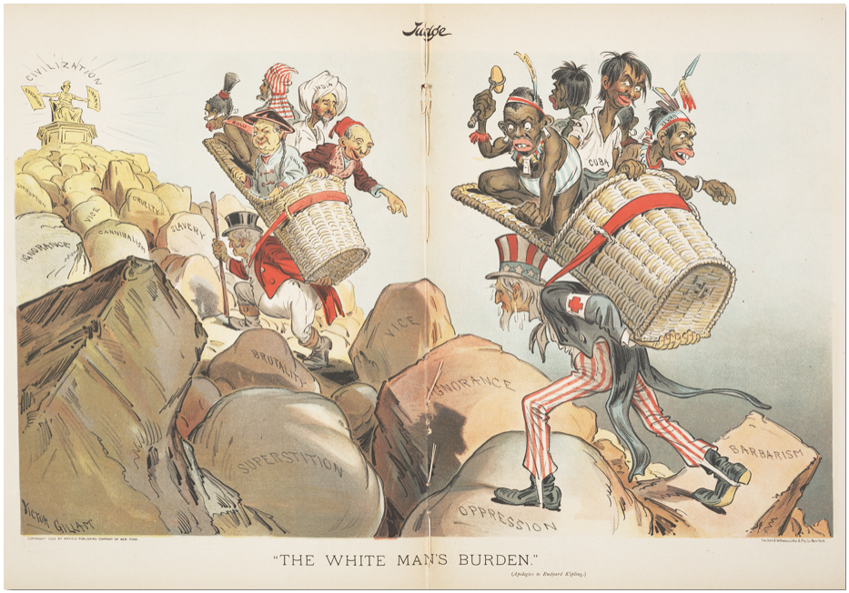 The White Mans Burden  Judge 1899 1