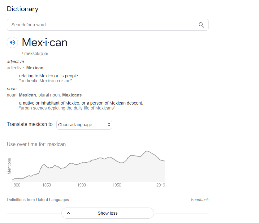 Mexican