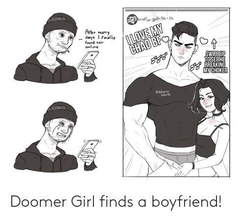 Doomer girl finds a boyfriend 68141498