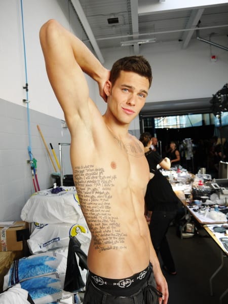 Model holden nowell of call me maybe music video by carly rae jepsen photo and make up by tomm