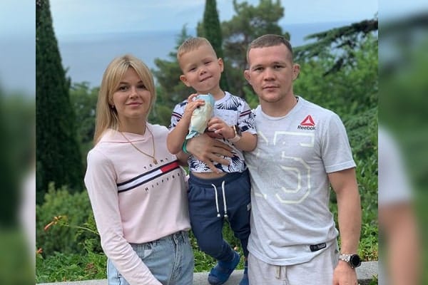 Petr Yan family