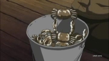 Crabs in a bucket