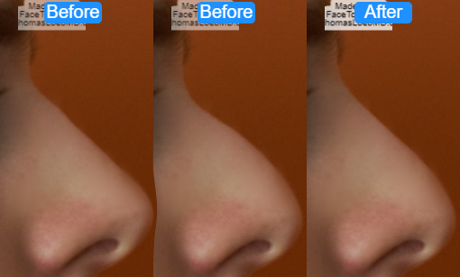 Nos after before after